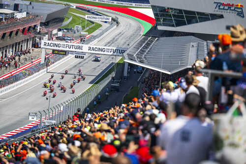 Total relaxed zur MotoGP am Red Bull Ring