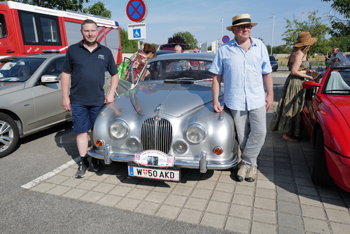Oldtimer-Fahrt mit Wolfgang Böck